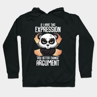 Grumpy panda Hoodie